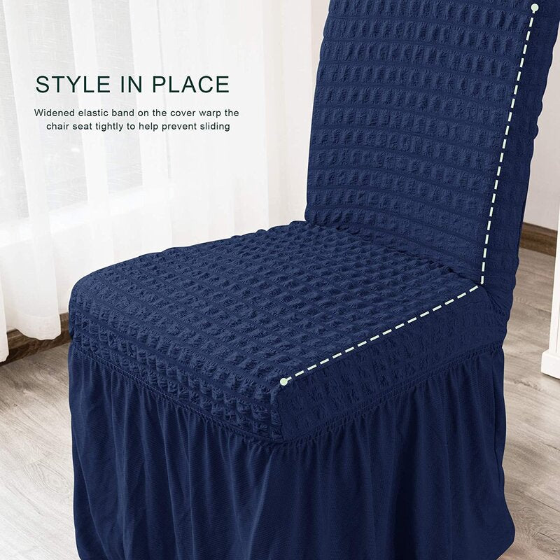Persian Chair Covers - Navy Blue