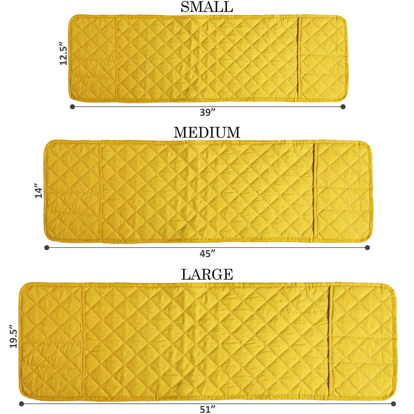 Waterproof Quilted Microwave Oven Cover Beige Skin Yellow