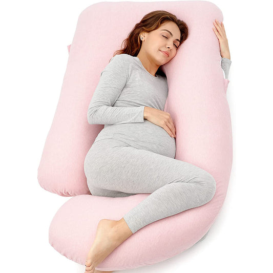Pregnancy Support Pillow / Maternity Pillow / Sleeping Support Pillow Pink